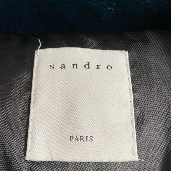 Sandro Velvet Puffer - Picture 7 of 7
